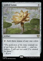 Gilded Lotus #387 Magic Commander Masters Prices