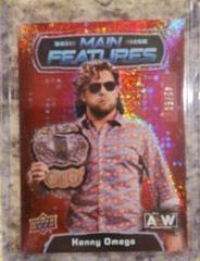 Kenny Omega [Red] Wrestling Cards 2022 Upper Deck AEW Main Features Prices