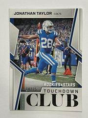 Jonathan Taylor [Green] #TD-6 Football Cards 2022 Panini Rookies & Stars Touchdown Club Prices