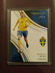 Marcus Berg [Gold] Soccer Cards 2017 Panini Immaculate Prices