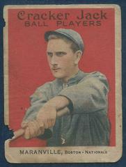 Rabbit Maranville #136 Baseball Cards 1915 Cracker Jack Prices