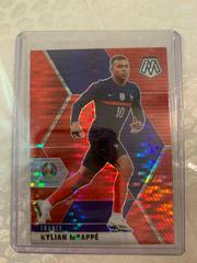 Kylian Mbappe [Red Pulsar] Soccer Cards 2021 Panini Mosaic UEFA Euro 2020 Prices