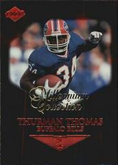 Thurman Thomas [Millennium Collection] Football Cards 1999 Collector's Edge 1st Place Prices