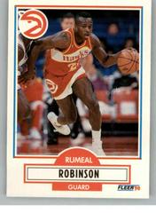 Rumeal Robinson #U-4 Basketball Cards 1990 Fleer Update Prices