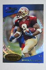 Peter Warrick Football Cards 2000 Quantum Leaf Prices