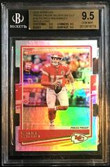 Patrick Mahomes II [SP Silver Die Cut Press Proof] Football Cards 2020 Panini Donruss Prices
