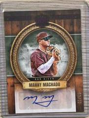 Manny Machado [Purple] #SP-MM Baseball Cards 2022 Panini Diamond Kings Signature Portraits Prices