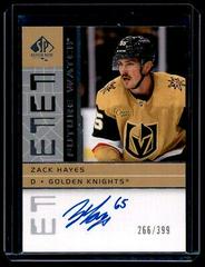 Zack Hayes #RFWA2-ZH Hockey Cards 2022 SP Authentic 2002-03 Retro Autograph Future Watch Prices