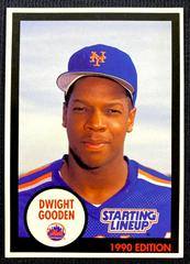 Dwight Gooden [Black & White Border] Baseball Cards 1990 Kenner Starting Lineup Prices