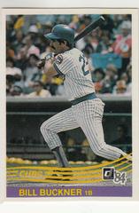 Bill Buckner #117 Baseball Cards 1984 Donruss Prices
