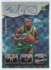 Shawn Kemp [Red] #HS-SK Basketball Cards 2022 Panini Hoops Hot Signatures Prices
