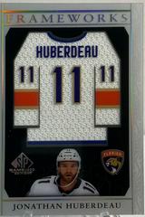 Jonathan Huberdeau Hockey Cards 2021 SP Game Used Frameworks Prices