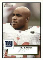 Tiki Barber #131 Football Cards 2006 Topps Heritage Prices