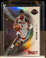 Jalen Green [Silver] #4 Basketball Cards 2022 Panini Select Unstoppable Prices