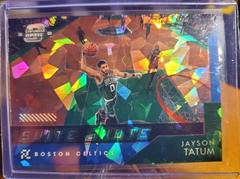 Jayson Tatum [Blue Ice] Basketball Cards 2021 Panini Contenders Optic Suite Shots Prices