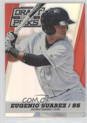 Eugenio Suarez [Red Prizm] #23 Baseball Cards 2013 Panini Prizm Perennial Draft Picks Prices