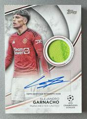 Alejandro Garnacho #SA-AG Soccer Cards 2023 Topps UEFA Club Superstar Relics Autograph Prices