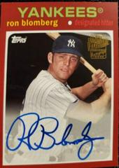 Ron Blomberg [Red Border] #FFA-RB Baseball Cards 2016 Topps Archives Fan Favorites Autograph Prices