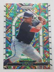 Juan Soto [White Wave Prizm] #SG-2 Baseball Cards 2022 Panini Prizm Stained Glass Prices