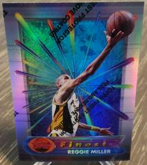 Reggie Miller [Refractor w/ Coating] Basketball Cards 1994 Finest Prices