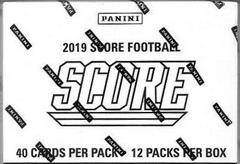 Retail Box Football Cards 2019 Panini Score Prices