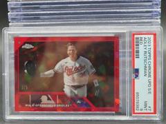 Adley Rutschman [Red] #250 Baseball Cards 2023 Topps Chrome Sapphire Prices