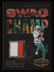 Jaylen Waddle #SC-JW Football Cards 2023 Panini Plates and Patches Swag Champ Prices