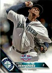 Felix Hernandez #OD-10 Baseball Cards 2016 Topps Opening Day Prices