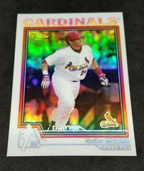 Yadier Molina [Refractor] #219 Baseball Cards 2004 Topps Chrome Prices