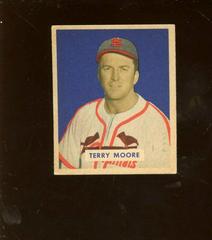 Terry Moore #174 Baseball Cards 1949 Bowman Prices