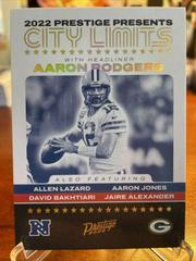 Aaron Rodgers Football Cards 2022 Panini Prestige City Limits Prices
