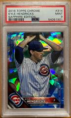 Kyle Hendricks #314 Baseball Cards 2016 Topps Chrome Sapphire Prices