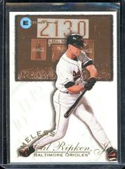 Cal Ripken Jr. [Game 2,130] Baseball Cards 1995 Emotion Ripken Prices