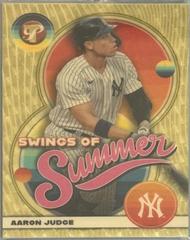 Aaron Judge [Superfractor] Baseball Cards 2023 Topps Pristine Swings of Summer Prices