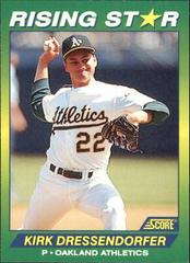 Kirk Dressendorfer Baseball Cards 1992 Score Rising Stars Prices