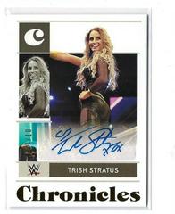 Trish Stratus [Gold] Wrestling Cards 2022 Panini Chronicles WWE Signatures Prices