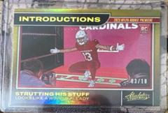 Michael Wilson [Spectrum Gold] #13 Football Cards 2023 Panini Absolute Introductions Prices