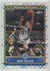 Mike Miller Xfractor Basketball Cards 2006 Topps Chrome Prices