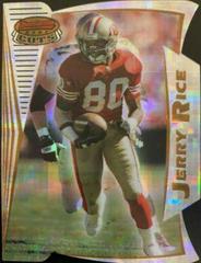Jerry Rice [Atomic Refractor] #BC10 Football Cards 1996 Bowman's Best Cuts Prices