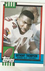 Anthony Thompson Football Cards 1990 Topps Traded Prices