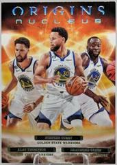 Stephen Curry, Draymond Green, Klay Thompson #11 Basketball Cards 2022 Panini Origins Nucleus Prices