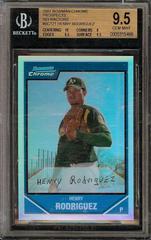 Henry Rodriguez [Orange Refractor] Baseball Cards 2007 Bowman Chrome Prospects Prices