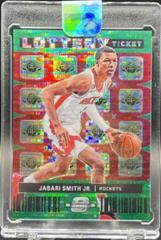 Jabari Smith Jr. [Green Pulsar] #3 Basketball Cards 2022 Panini Contenders Optic Lottery Ticket Prices