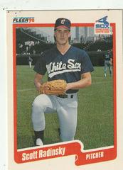 Scott Radinsky #U-86 Baseball Cards 1990 Fleer Update Prices