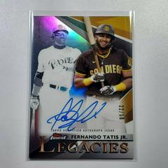 Fernando Tatis Jr. Baseball Cards 2021 Topps Finest Legacies Autographs Prices