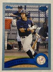 Gary Sanchez [Blue] #13 Baseball Cards 2011 Topps Pro Debut Prices