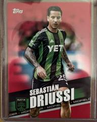 Sebastian Driussi [Red] Soccer Cards 2022 Topps MLS Prices