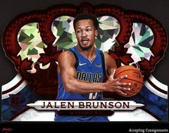 Jalen Brunson [Crystal Red] #11 Basketball Cards 2018 Panini Crown Royale Prices