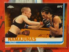 Rose Namajunas [Orange] #10 Ufc Cards 2019 Topps UFC Chrome Prices