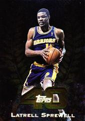Latrell Sprewell Basketball Cards 1997 Topps Topps 40 Prices